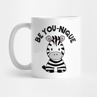 Be You-nique - Kawaii Cute Zebra Mug